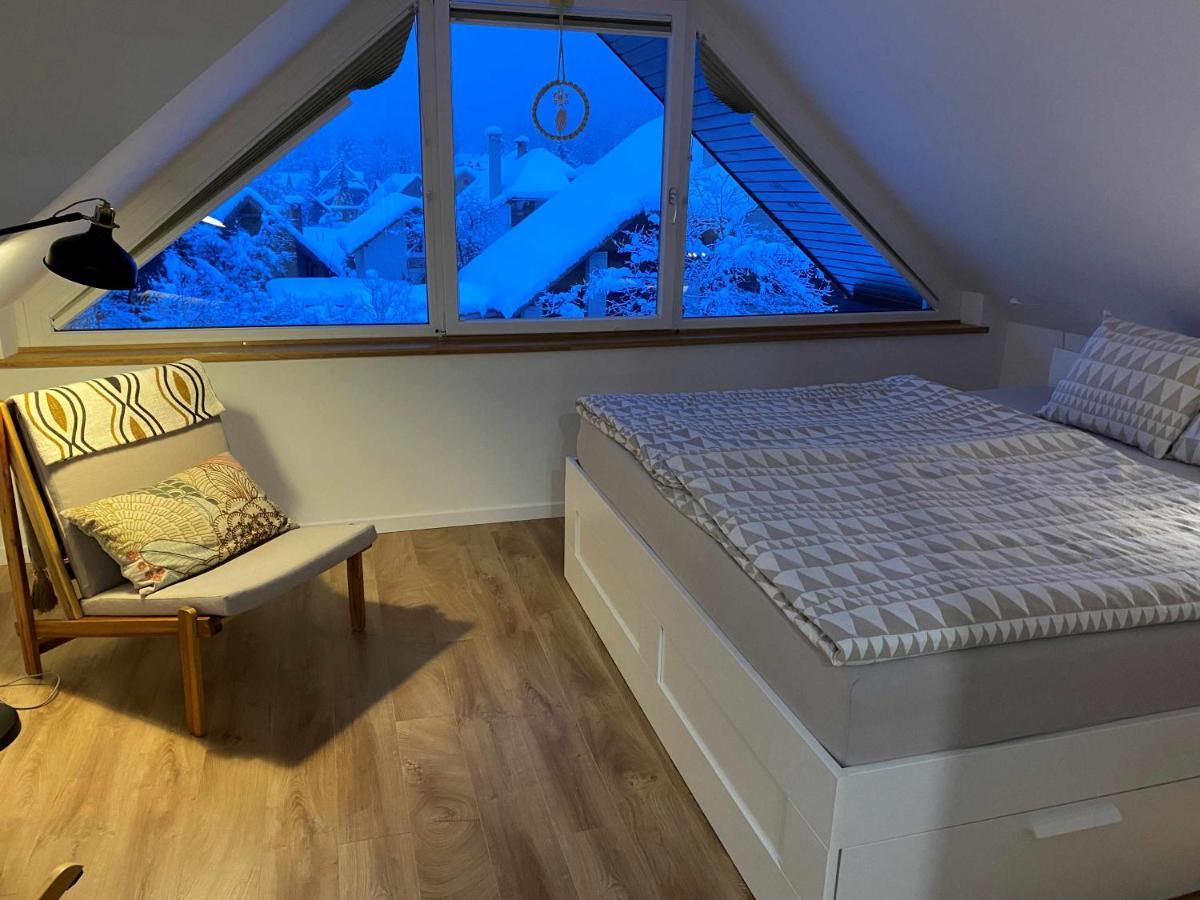 Apartment Zidana Marela - Attic With A View Краньска Гора Экстерьер фото